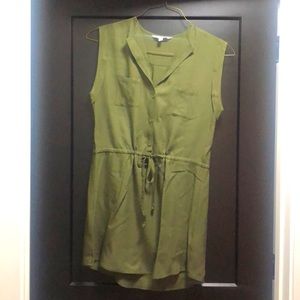 Evereve Army green romper dress